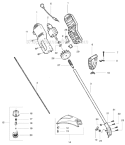 Part Location Diagram of 530402799 Weed Eater Trigger